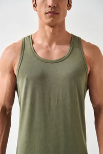 เสื้อกล้ามลำลองผู้ชาย น้ำหนักเบา ผ้าฝ้าย 100% เสื้อกล้ามวิ่ง - Product Image 5