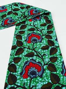 Tela de algodón con estampado de cera africana de Etiopía, taparrabos de cera holandesa personalizados de alta calidad con patrones vibrantes, moda tradicional - Product Image 6