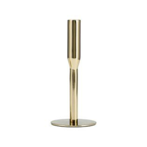 Modern Solid <b>Brass</b> Handmade Eco-Friendly Wedding & Christmas <b>Candlestick</b> Holder Elegant Curve Design Customized Color Home Decor - Product Image 4
