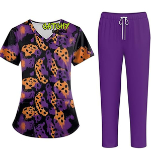 Conjunto de Uniforme Médico Hospitalario – Ropa de Trabajo Transpirable, Lavable y Cómoda para Enfermeras y Doctores, Oferta de Proveedor OEM - Product Image 6