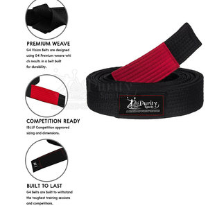 Ceinture d'arts martiaux de qualité supérieure, ceinture d'arts martiaux la plus vendue, prix de gros pour ceinture d'arts martiaux - Product Image 5