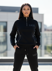 Conjunto Deportivo Personalizado para Hombre, Chaqueta con Cierre de 1/4, Felpa Técnica, 2 Piezas, Conjunto de Joggers de Alta Calidad, Ropa Deportiva para Gimnasio - Product Image 5