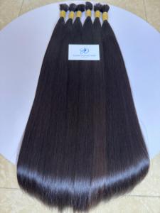 Prix de gros non transformé vietnamien os droit en vrac cheveux femmes doux sain Extensions de cheveux humains vague Afro Curl Styles - Product Image 2