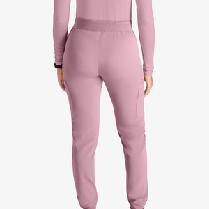 Hot Selling Hospital <b>Scrubs</b> Pants Women's Breathable Comfortable Heavyweight Multi Pockets Drawstring Elastic Waist Custom Logo - Product Image 3