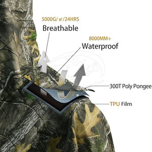 ชุดล่าสัตว์ฤดูหนาวแบบระบายอากาศได้ดี คุณภาพเยี่ยม ขายดี ดีไซน์ทันสมัย ทรงพอดีตัว พร้อมจำหน่าย - Product Image 3
