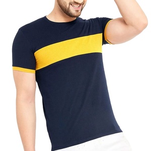 เสื้อยืดผู้ชายแขนสั้นทรงโอเวอร์ไซส์ ผ้าถัก 100% คอตตอน สีสันตามสั่ง แห้งเร็ว ระบายอากาศดี สไตล์ลำลอง - Product Image 5