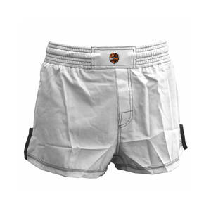 Shorts de combat MMA professionnels BRAVE BROWNS en polyester/coton, matériau durable, coupe confortable, tissu à séchage rapide, compétition - Product Image 2
