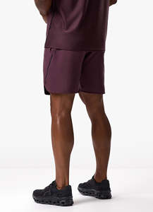 กางเกงขาสั้นลำลองสำหรับผู้ชาย ผ้าคอร์ดูรอย แห้งเร็ว ระบายอากาศได้ดี เหมาะสำหรับวิ่งและออกกำลังกาย พร้อมโลโก้สั่งทำพิเศษ รุ่น 2026 - Product Image 2