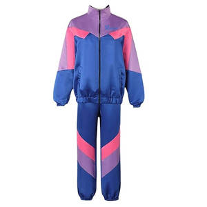 Ensemble coupe-vent personnalisé avec votre logo pour homme, veste légère et pantalon, tenue deux pièces pour les sports de plein air décontractés - Product Image 1