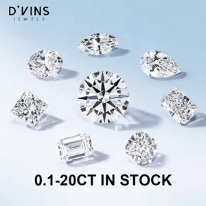 Diamant ovale de 1 carat cultivé en laboratoire CVD HPHT de D'vins Jewels pour la fabrication de bijoux - Product Image 4