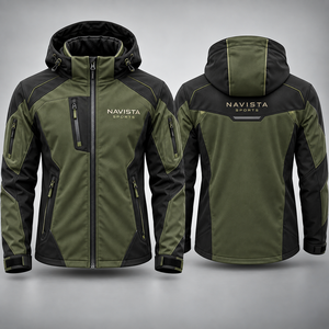 เสื้อแจ็คเก็ต NAVISTA SPORTS แบบซิป รุ่นกันน้ำ ระบายอากาศ แห้งเร็ว เนื้อผ้านุ่ม สำหรับเล่นเรือใบและสวมใส่ลำลองในฤดูหนาว ลดราคาพิเศษ - Product Image 6