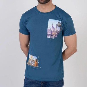 เสื้อยืดผ้าคอตตอน/โพลีเอสเตอร์หนานุ่มทันสมัยสำหรับผู้ชาย |   เสื้อยืดโอเวอร์ไซส์พิมพ์ลายตามสั่ง เป็นมิตรกับสิ่งแวดล้อม สำหรับสไตล์สตรีทและแฟชั่น - Product Image 1