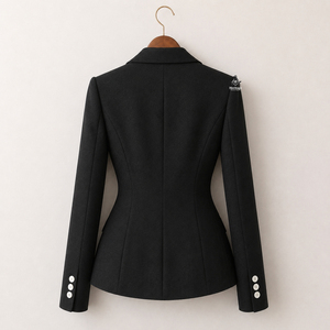Blazer en Laine Confortable pour Femme, Col Cranté, Style Grec, pour la Fraternité et la Sororité Delta Sigma, Tenue Maçonnique Traditionnelle - Product Image 3