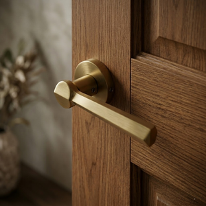 Premium Brass Mortise Lever <b>Handle</b> Set | Antique PVD Finish | Modern Luxury Design for Villa & Home Office Doors | Custom Size - Product Image 4