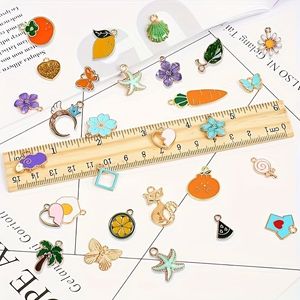 200 pièces breloques en or antique pour la fabrication de bijoux à bricoler soi-même pour bracelets colliers et boucles d'oreilles composants artisanaux approvisionnement en vrac - Product Image 2