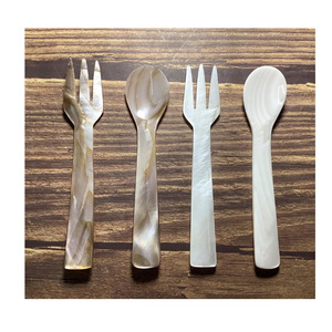 Mother of Pearl Caviar Spoon with Customized Logo Premium Handmade Shell Spoon Supplier - Product Image 6