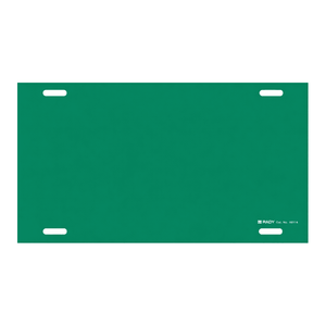 Brady Green Arrow Pipe <b>Marker</b> Snap-On/Strap-On Reflective Aluminum for Industrial Piping - Product Image 3
