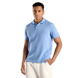เสื้อโปโลผู้ชายแขนสั้น ผ้าระบายอากาศ คอปกคลาสสิก ขายส่ง - Product Image 1