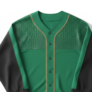 Maillots de baseball personnalisés en gros, entièrement boutonnés, vêtements de sport en tissu respirant, uniformes d'équipe pour la compétition et l'entraînement - Product Image 5