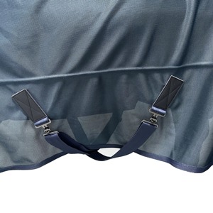 แบรนด์โซน ผ้าคลุมม้ากันแมลงแบบใหม่ ดีไซน์ใหม่ ผลิตตามสั่ง ผ้าคลุมม้าตาข่ายกันแมลงสำหรับฤดูร้อน พร้อมฮู้ดคลุมคอแบบถอดได้ - Product Image 3