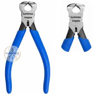 Pince coupante Tsunoda EN-115 en acier inoxydable, 4,5 pouces, légère, de précision, pour la fabrication de bijoux, fabriquée au Pakistan - Product Image 1