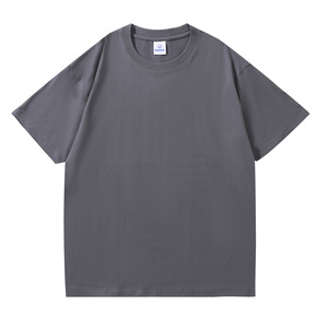 เสื้อยืดคอกลมผู้ชายผ้าฝ้ายหวี 96% น้ำหนัก 200 กรัม ทรงหลวม แขนสั้น แบบเรียบ ราคาโรงงานจากบังกลาเทศ - Product Image 6