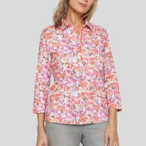 Camiseta Polo Sublimada de Manga Larga para Mujer, 100% Poliéster, de Alta Calidad, Diseño Moderno, OEM - Product Image 1