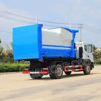 Usine personnalisée 10 tonnes crochet élévateur Ampliroll camion à ordures crochet élévateur conteneur camion