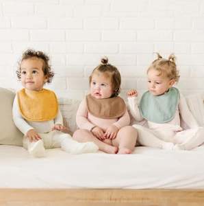 Bavoirs pour bébé 100% coton doux et absorbant pour nouveau-nés et tout-petits - Product Image 1