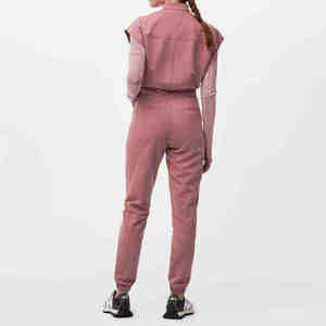 Ensemble de Blouses Médicales Professionnelles Personnalisées Écologiques 100% Coton Extensible Uniforme d'Infirmière Pantalon Jogger Hôpital Médecin Spa Salon - Product Image 3