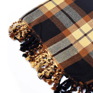 Chal de Lana Cálida Estilo Escocés Auténtico del Clan Ross, Tartán Antiguo, Accesorio Duradero de 16oz - Product Image 3