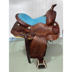 Selle de cheval en cuir artisanale, design anglais, équipement d'équitation australien, fournitures de course hippique, selles en cuir de haute qualité à vendre - Product Image 2