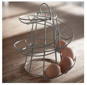 Soporte de metal estable para huevos diseñado para evitar el movimiento de los huevos y la rotura accidental en las encimeras - Product Image 3