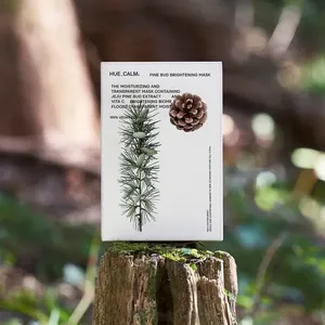 แผ่นมาส์กหน้าเพื่อผิวกระจ่างใส10ea ตาสน Huecalm - Product Image 1
