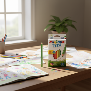 Set di 12 matite colorate esagonali per disegnare e colorare - Product Image 3