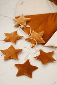 เครื่องประดับคริสต์มาสโลหะรูปต้นไม้สีทอง งานฝีมือประเพณีตกแต่งบ้าน - Product Image 2