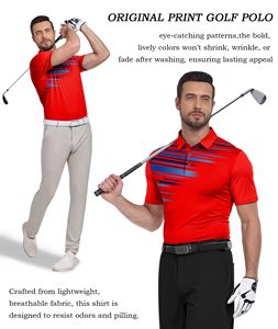 Packs de T-shirts Polo Homme Personnalisables en Polyester Spandex – Vêtements de Golf et de Travail Graphiques Oversize Performants – Chemises Abordables - Product Image 3