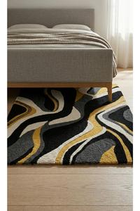Tapis en laine tufté le plus vendu, tapis de luxe de créateur, revêtement de sol imperméable, tapis moelleux pour chambre à coucher - Product Image 2