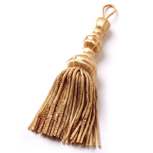 Custom Bullion Wire <b>Tassels</b> Wholesale Handmade Bullion <b>Tassel</b> Ceremonial Decorative Home Textile <b>Trimming</b> - Product Image 3