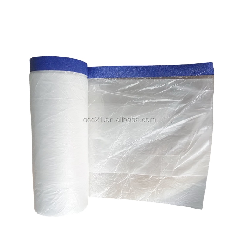 Предварительно заклеенная Маскировочная пленка защитная пленка для распыления краски