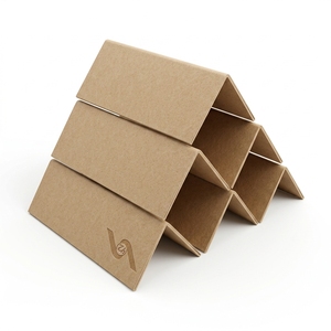 Protector de Esquinas de Papel en Forma de L Ecológico, Protector de Bordes de Cartón Resistente - Product Image 1