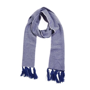 High Quality Winter Jacquard Knitted Scarf Women Printed Custom Pattern Warm Strip Shaped Collar Medium Length Scarfs - Product Image 1