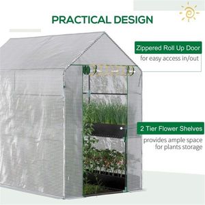 Greenhouse for Gardens Walk-In Access for Convenient Indoor Gardening - Product Image 6
