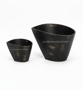 Oro Antiguo para Cubitera |   Enfriador de Vino de Aluminio con Forma de Bote Contemporáneo para Decoración de Hogares de Lujo y Bares - Product Image 2