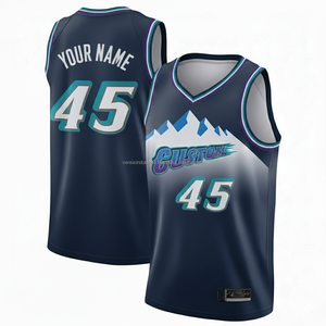 Nouveaux maillots de basket tendance unisexes pour adultes, impression par transfert thermique personnalisée, uniformes d'équipe, grande taille, été, respirant, séchage rapide - Product Image 2