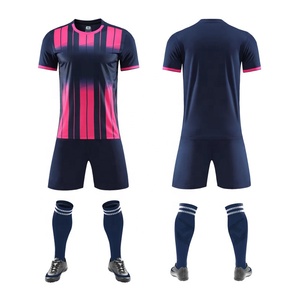 Customization High Quality Jersey Soccer Heat-Transfer Printing Team Numbers Team Name Front 220g Short Summer Quick-Dry - Product Image 3