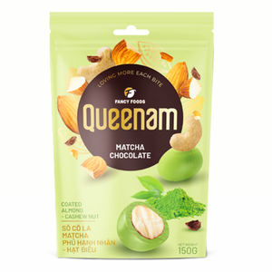 Venta Directa de Fábrica, Chocolate Dragee al Por Mayor, HALAL, OEM/ODM, Chocolate con Matcha, Recubierto de Almendras y Anacardos, 150G, Bocadillos, Dulces - Product Image 1