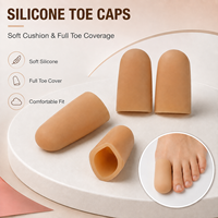 En gros : Semelles intérieures en gel doux couleur chair, protège-doigts, manchons de protection, coussinets de protection pour ampoules, cors, callosités, mains et pieds