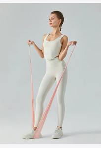 Leggings pour femmes, solides, de haute qualité, respirants, en spandex/nylon |   Pantalons de yoga et de fitness personnalisés à taille élastique et longueur intégrale - Product Image 6