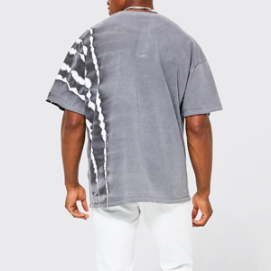 Camisetas con Estampado Puff para Hombre, Precio de Venta, Ropa de Verano, Nueva Moda, Cuello Redondo, Fitness, Talla Personalizada - Product Image 2